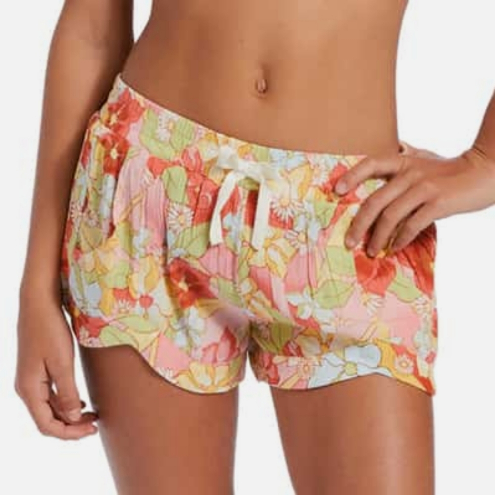 NWT Billabong Floral Girl's L/12 Shorts Firm Price